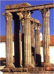 Roman Temple of Diana, Evora - Portugal