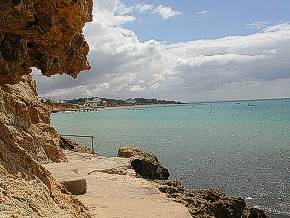 Albufeira beach