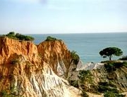 Albufeira, Algarve - Beach cliffs