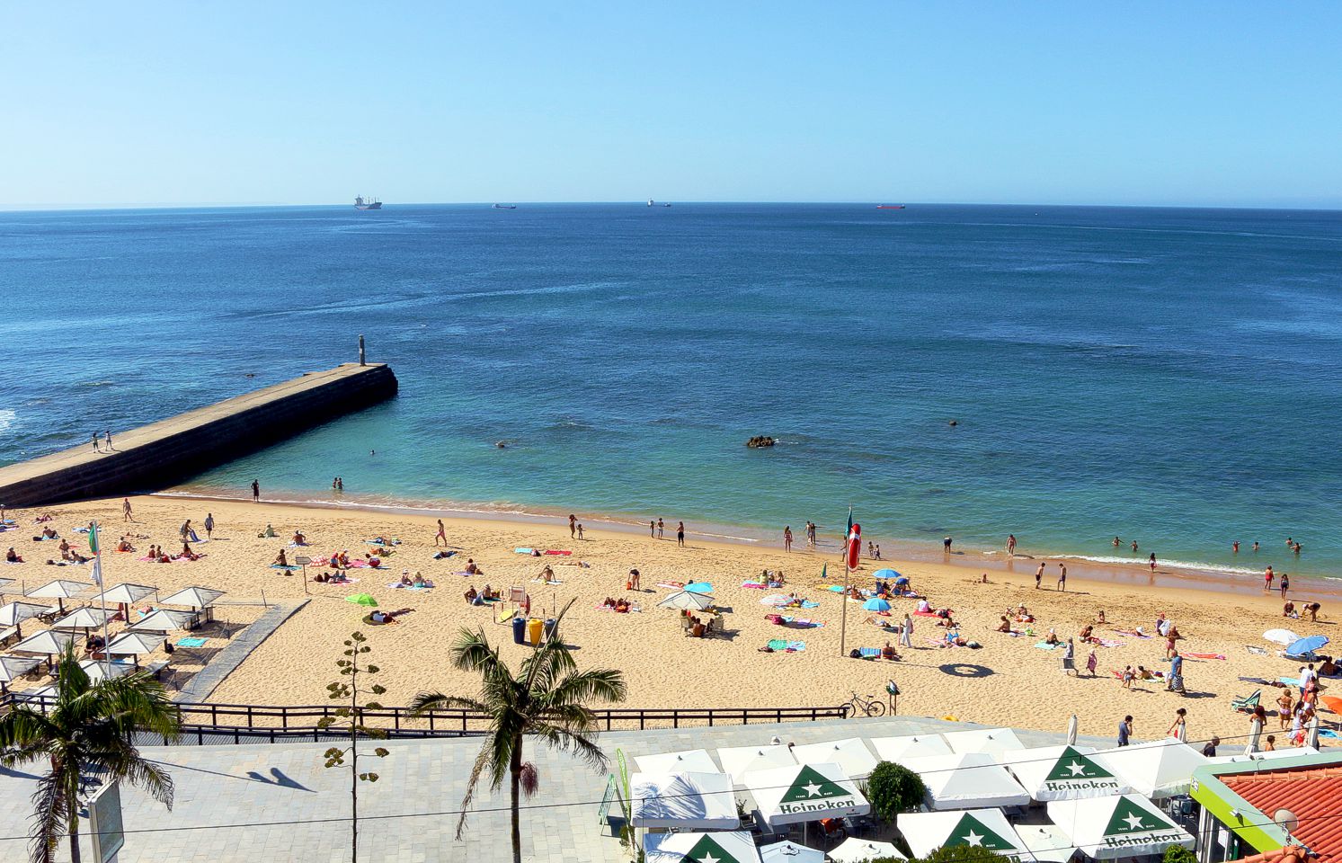 Plage de Moitas à Cascais, Portugal
