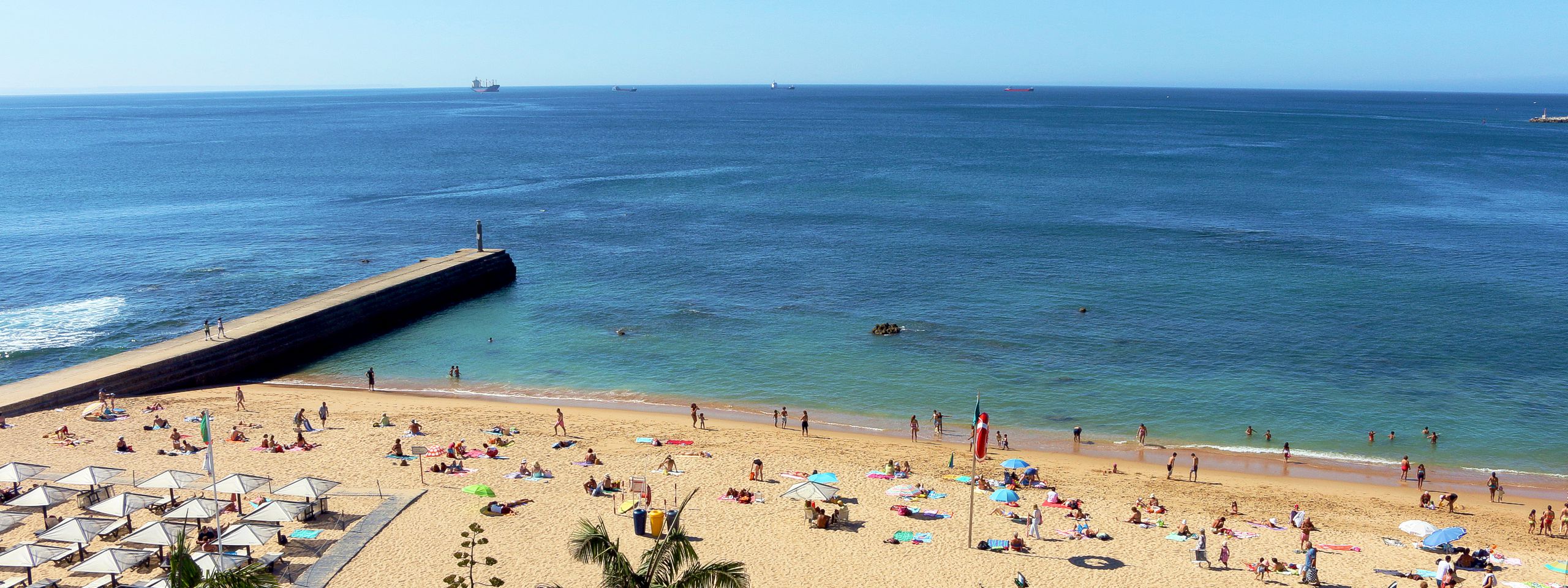 Plage de Moitas à Cascais, Portugal