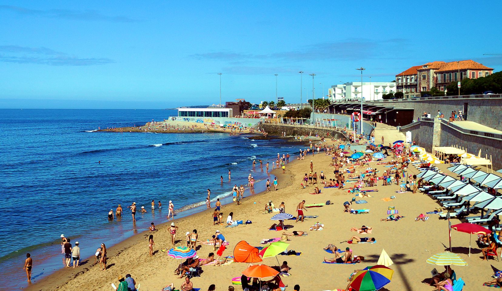 Plage de Parede, Oeiras, Portugal