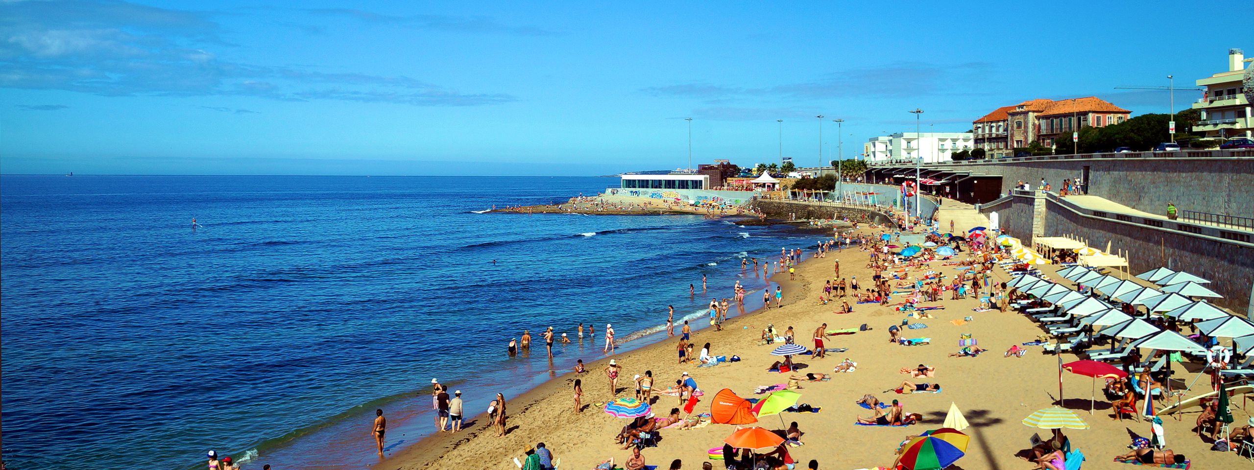 Plage de Parede, Oeiras, Portugal