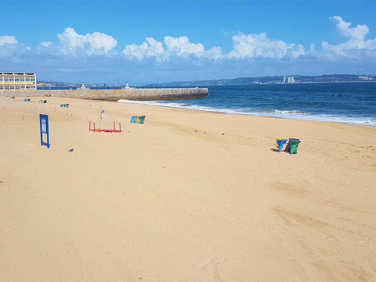 Plage de Paço de Arcos, Oeiras Portugal