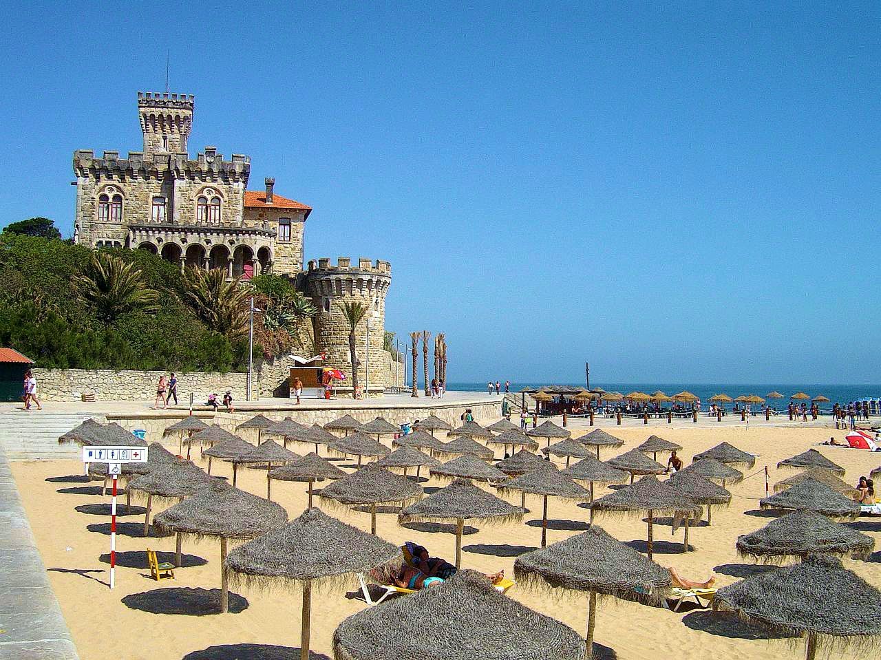 Plage de Tamariz, Estoril, Portugal