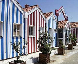 Aveiro canals and boats