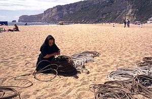 Nazare coastline