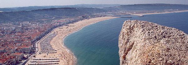 Nazare beach, Centre Portugal
