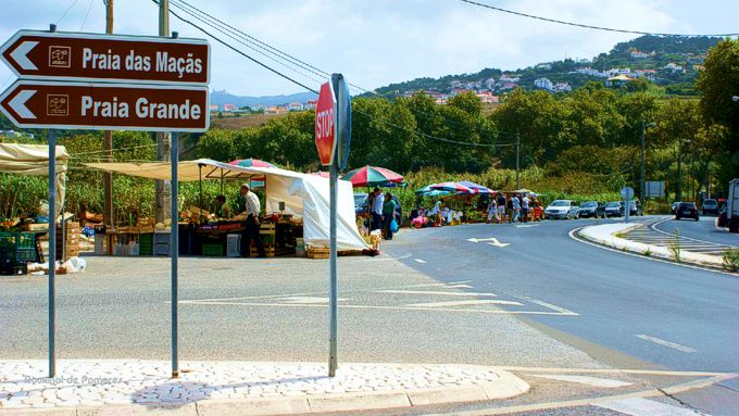 Almoçageme market in Sintra
