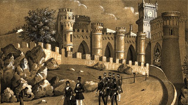 Pena Palace around 1843